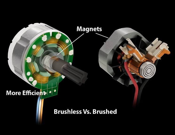 motore brushless vs motore brushed