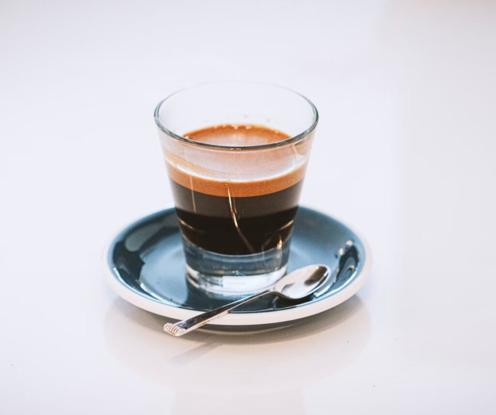 caffè in vetro capsula nespresso