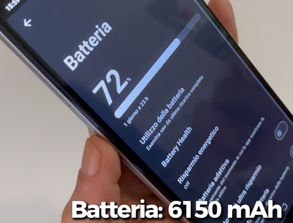 batteria 6150 mah